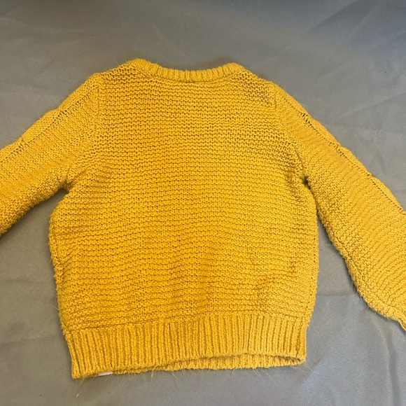Abercrombie & Fitch Kids Mustard Knit Sweater - Picture 5 of 5